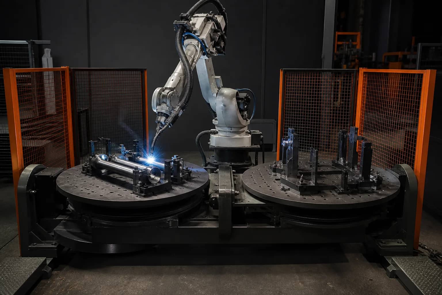 KBR-Z500C Positioner in its intended industrial application