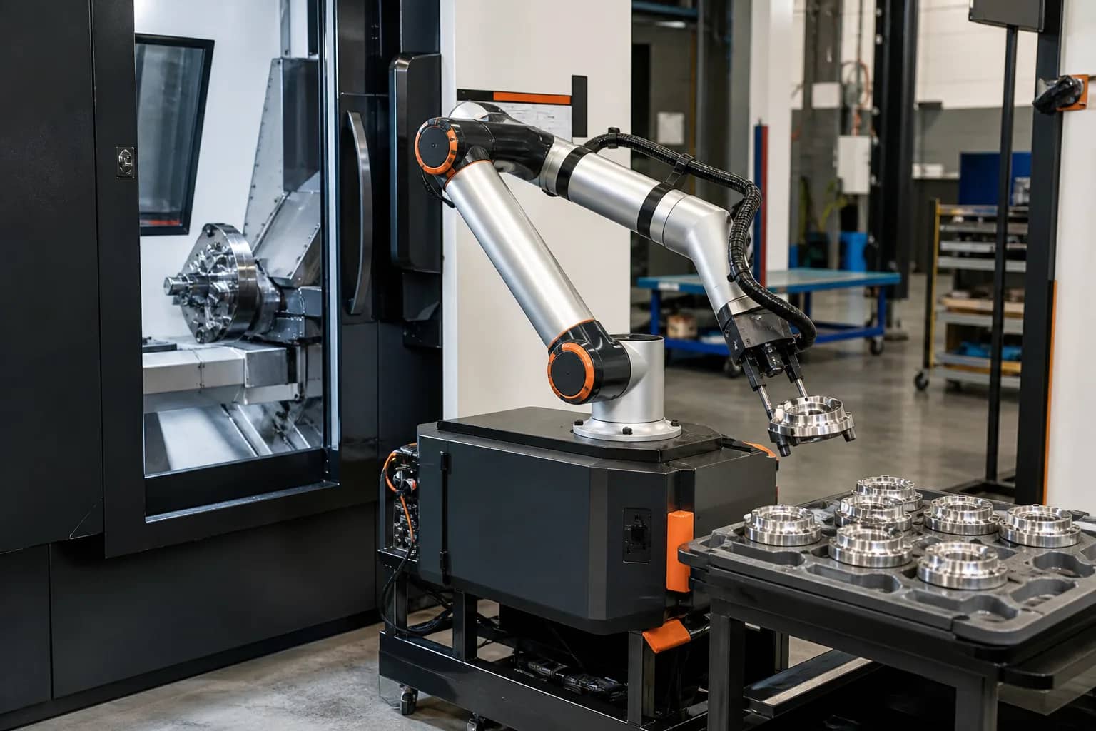 Yaskawa GP12 Handling Platform in its intended industrial application