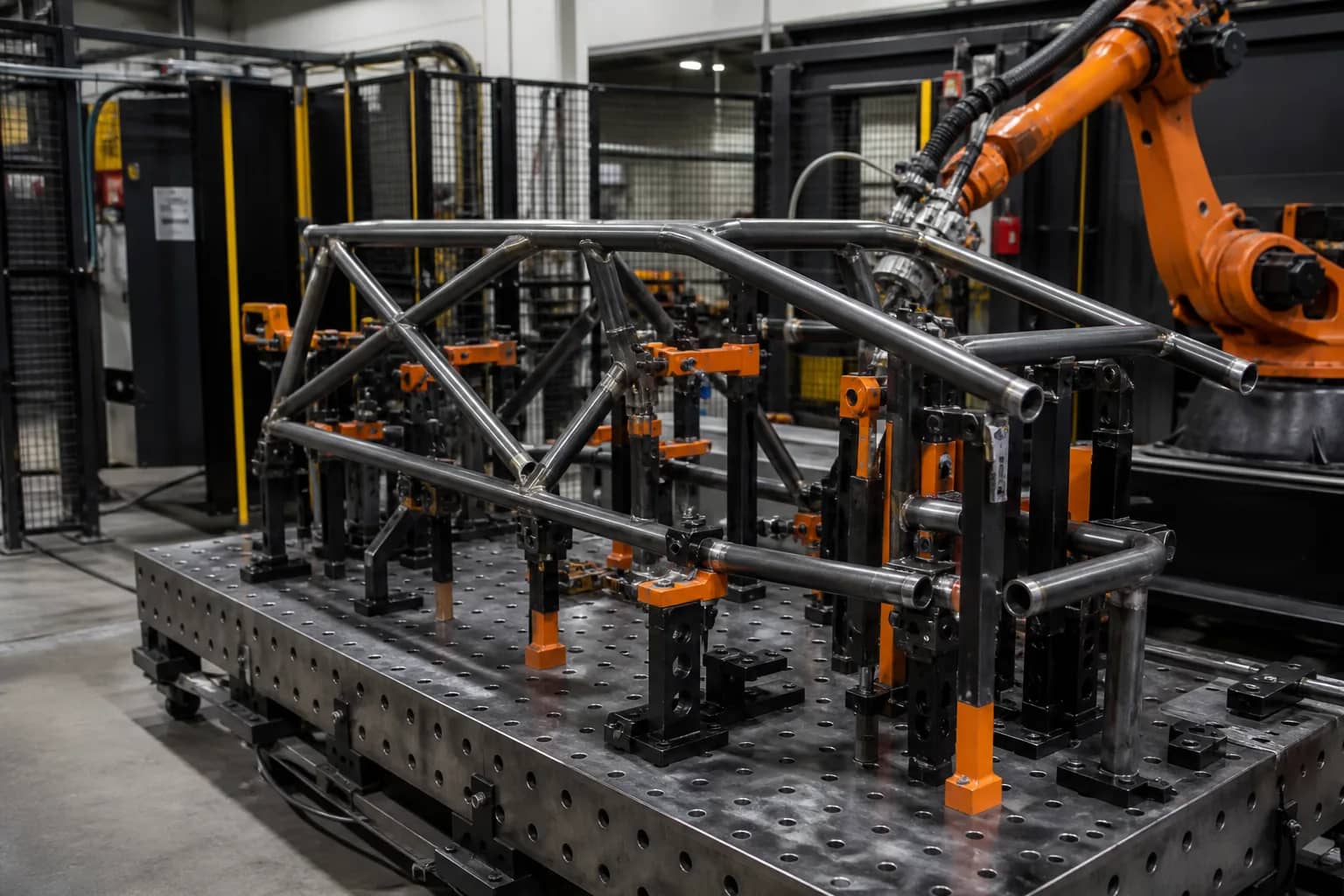 Custom Welding Fixture representative configuration